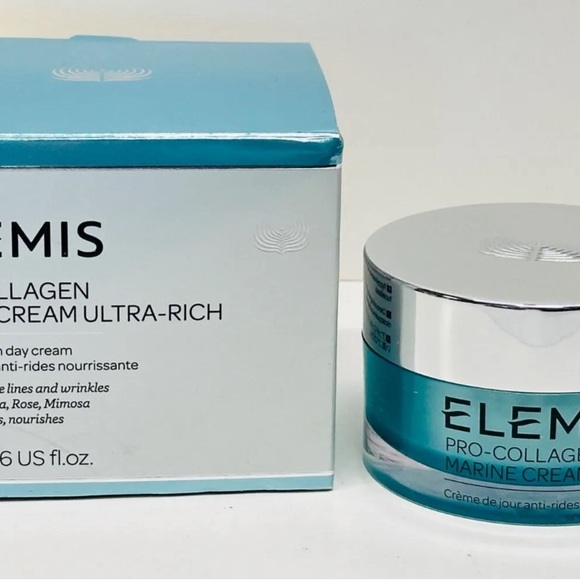 Full size Elemis Pro-Collagen Marine Day Cream Ultra Rich 1.6 oz New $138 Value - Picture 3 of 6